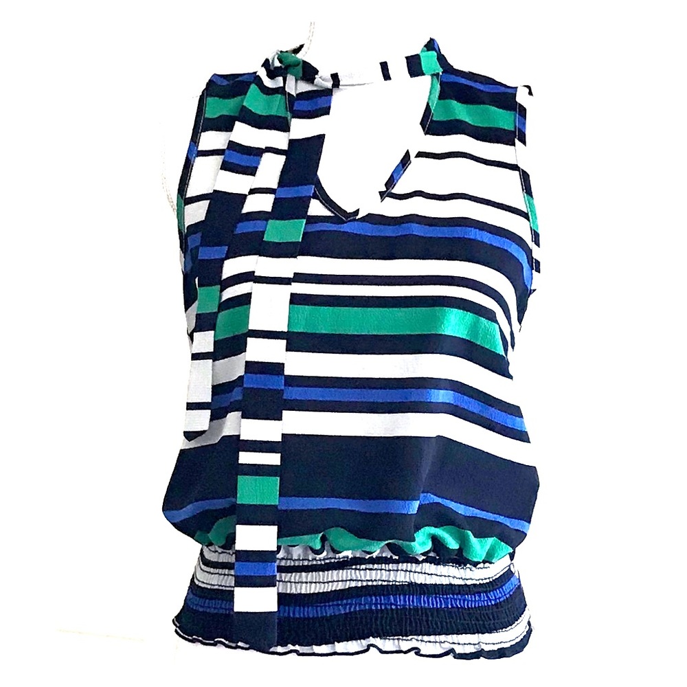 Papaya sleeveless blouse